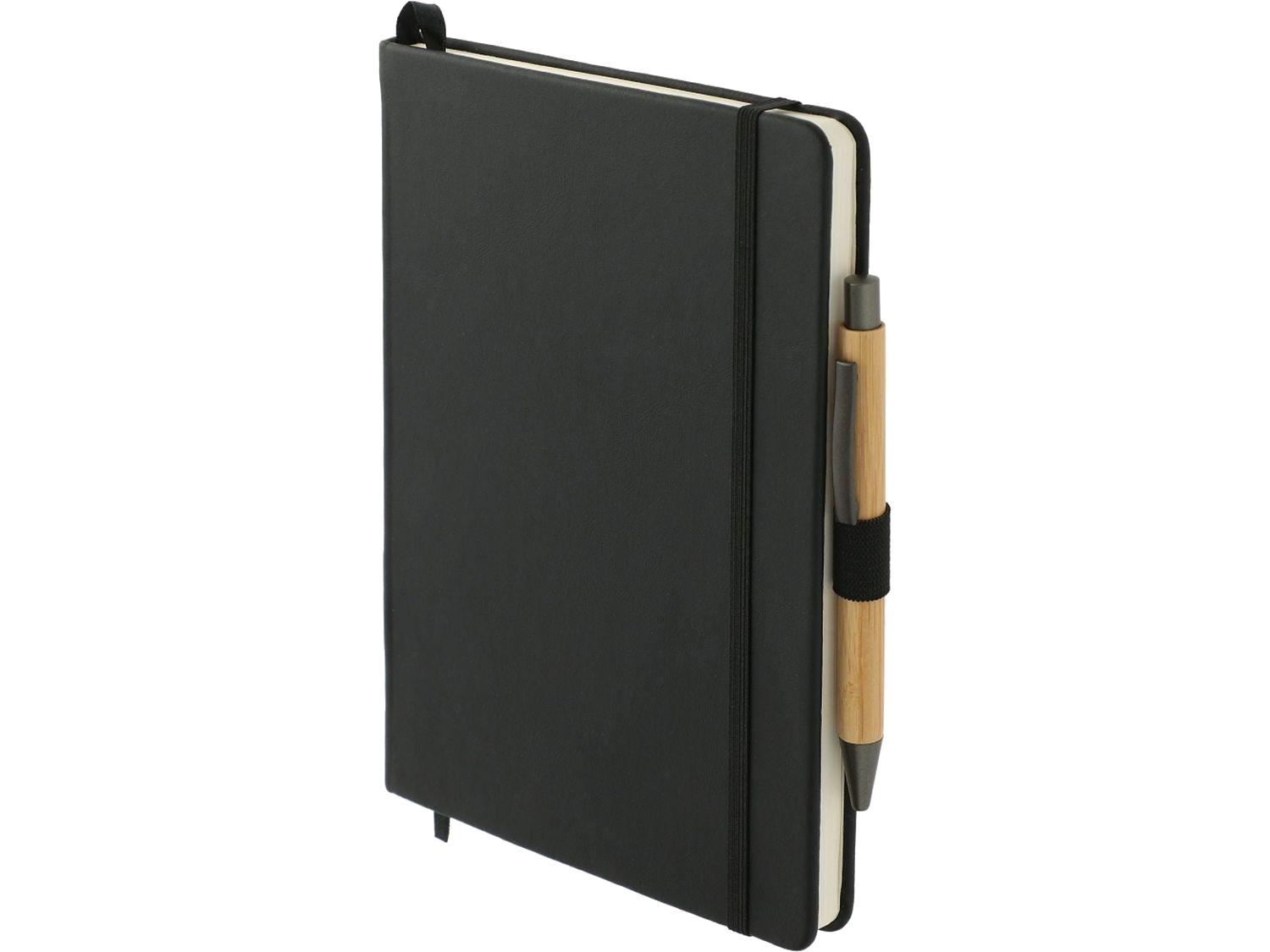 5.5’’ x 8.5’’ Cactus Leather Bound Journal Set - Black - Journal Sets