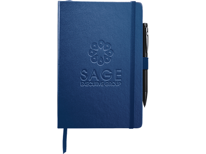 5.5’’ x 8.5’’ FSC® Mix Nova Bound Journal by JournalBooks® - Navy - Office