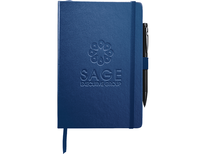 5.5’’ x 8.5’’ FSC® Mix Nova Bound Journal by JournalBooks® - Navy - Office