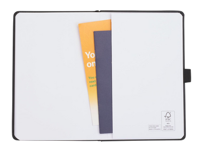 5.5’’ x 8.5’’ FSC® Mix Pineapple Leather Journal - Leather Journals