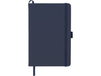 5.5’’ x 8.5’’ FSC® Mix Pineapple Leather Journal - Navy - Leather Journals