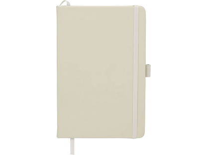 5.5’’ x 8.5’’ FSC® Mix Pineapple Leather Journal - Tan - Leather Journals