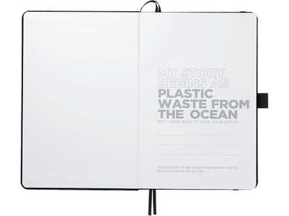 5.5’’ x 8.5’’ FSC® Recycled Marine Bound Journal by JournalBooks® - Recycled Marine - Office