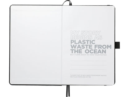 5.5’’ x 8.5’’ FSC® Recycled Marine Bound Journal - Journals