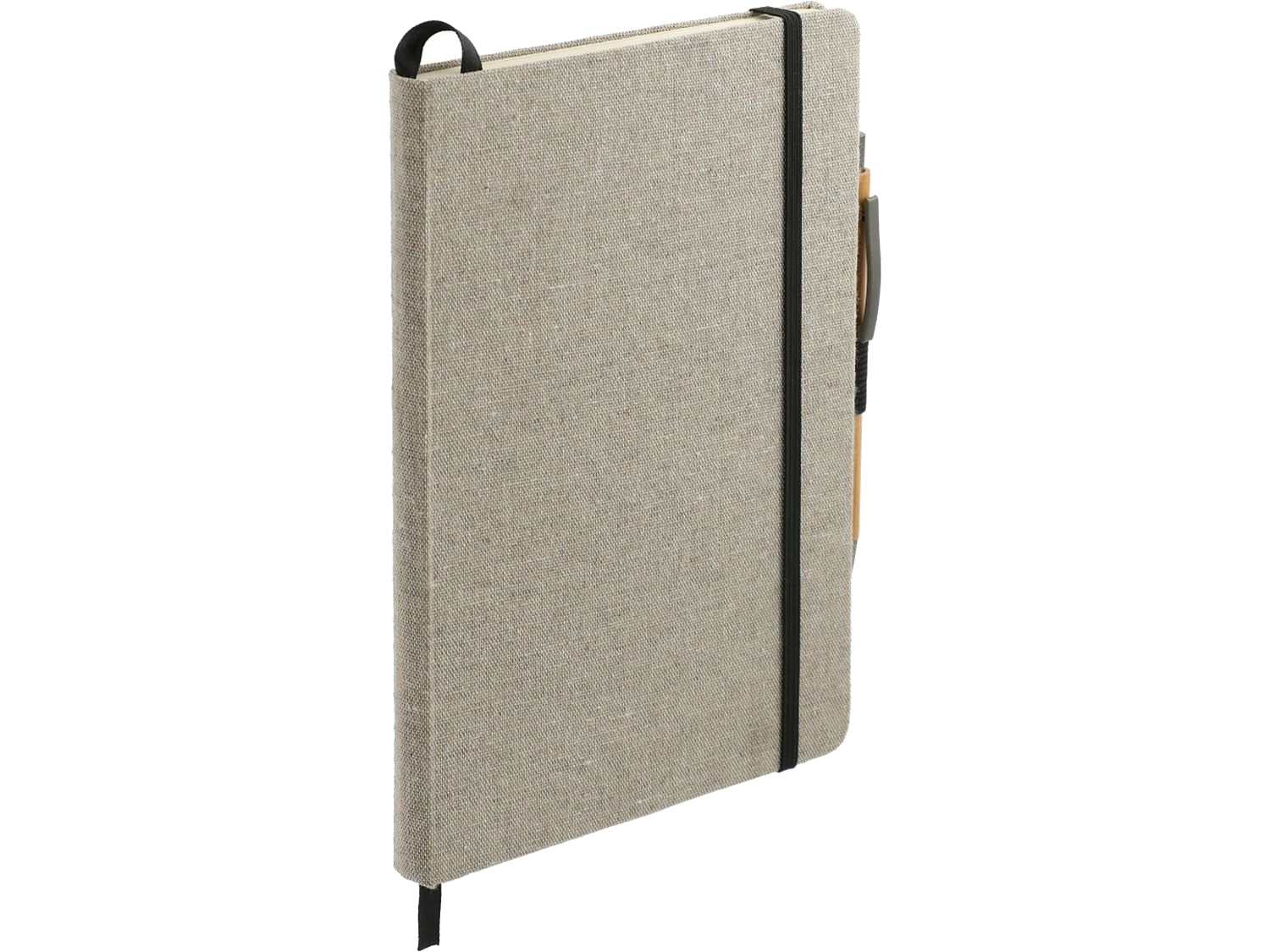 5.5’’ x 8.5’’ Recycled Cotton Bound Journal Set - Natural - Journal Sets