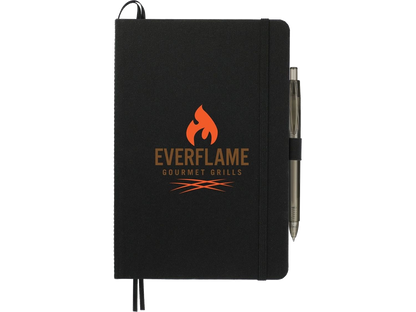 5.5’’ x 8.5’’ Recycled Marine Bound Journal Set - Black - Journal Sets