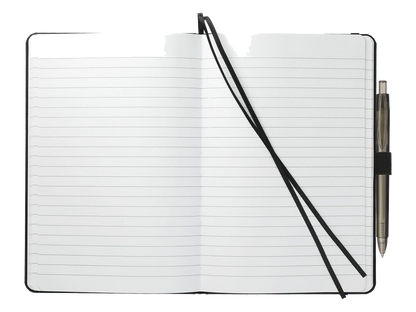 5.5’’ x 8.5’’ Recycled Marine Bound Journal Set - Black - Journal Sets