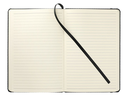 5.5’’x 8.5’’ FSC® Mix Ambassador Carbon Fiber Journal - Black - Journals