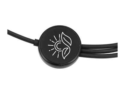 5-in-1 Long Charging Cables with iWatch Charger - Black - Charging Cables