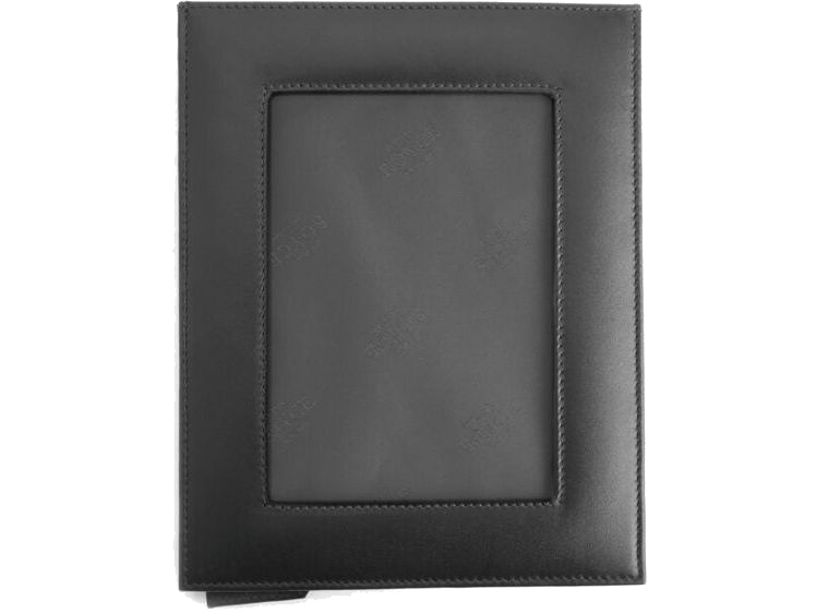 5″ x 7″ Leather Picture Frame - Black - Homewares