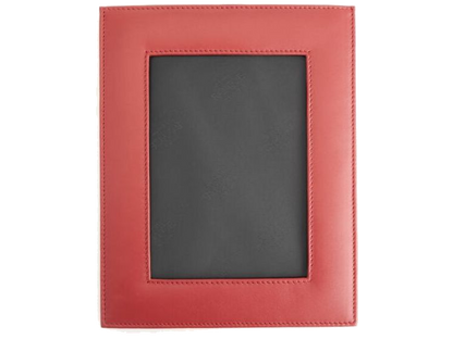 5″ x 7″ Leather Picture Frame - Red - Homewares