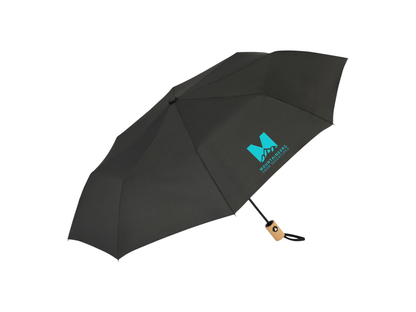 42" Recycled Folding Auto Open Umbrella