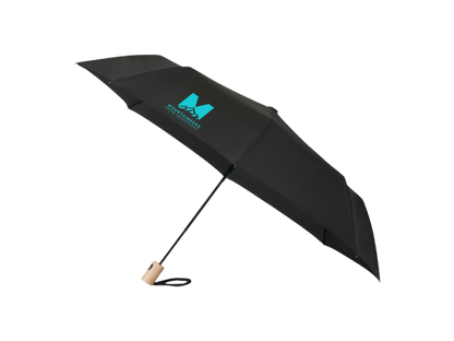 42" Recycled Folding Auto Open Umbrella