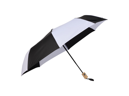 42" Recycled Folding Auto Open Umbrella