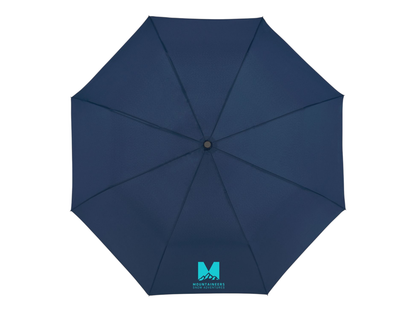 42" Recycled Folding Auto Open Umbrella
