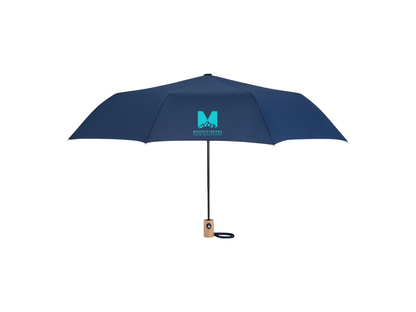 42" Recycled Folding Auto Open Umbrella