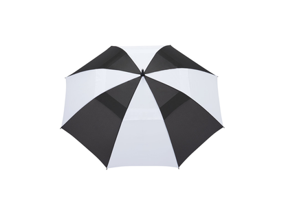 58" Recycled Golf Umbrella with Wooden Handle