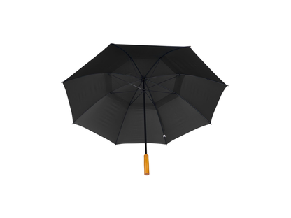 58" Recycled Golf Umbrella with Wooden Handle