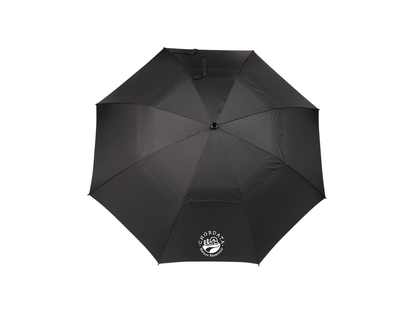 58" Recycled Golf Umbrella with Wooden Handle