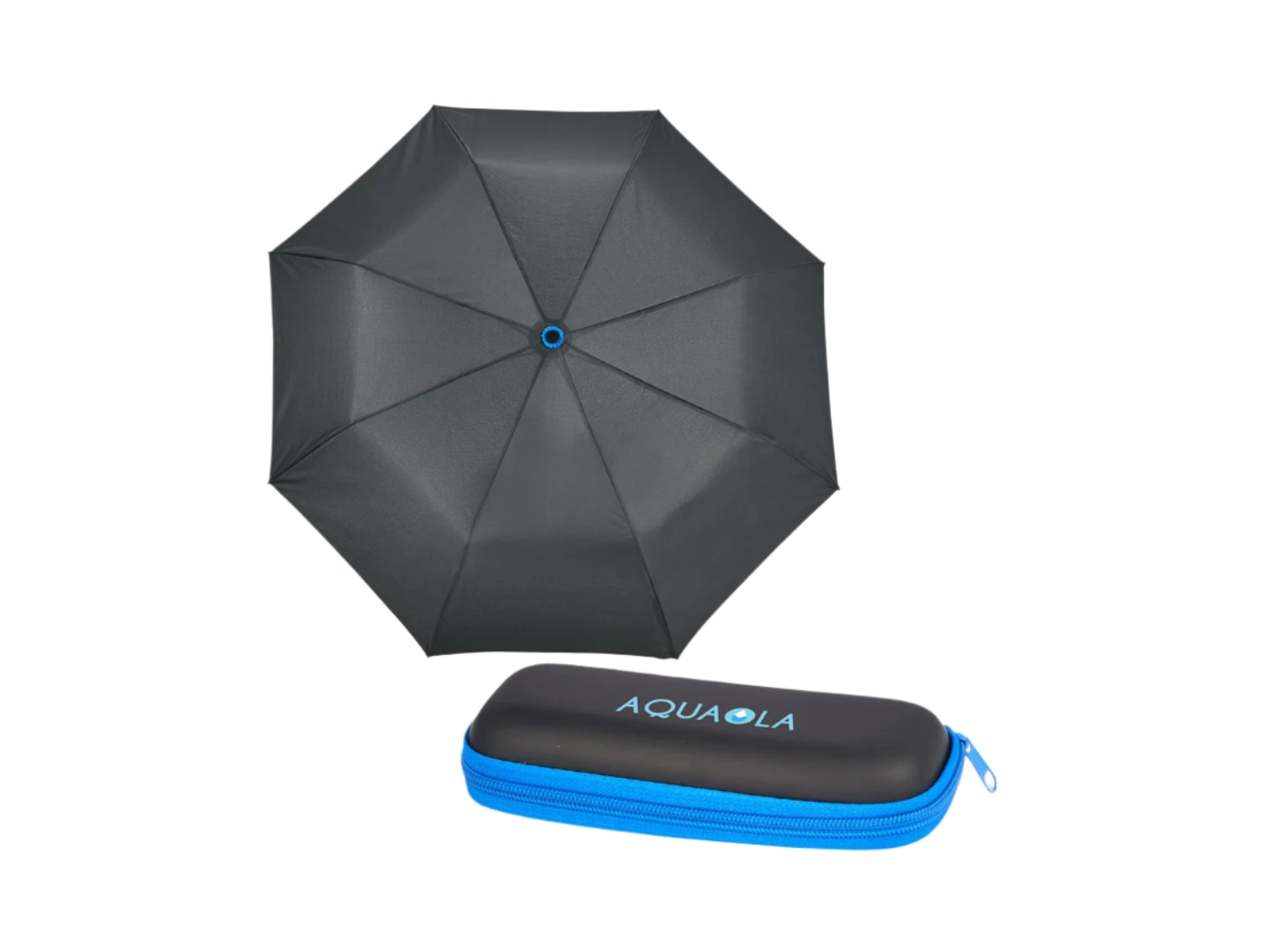 37" Compact Travel Umbrella With Case