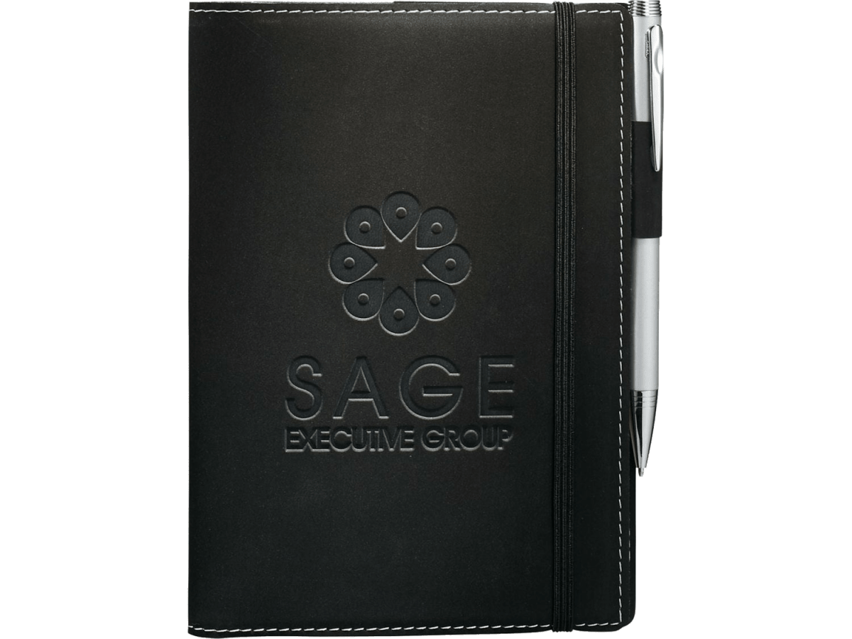 5.25" x 7.5" FSC® Mix Revello Refillable Journal - Refillable Journals - SwagWear