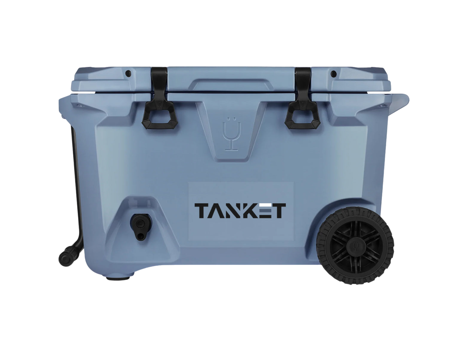 55 Qt. BrüMate BrüTank Rolling Cooler - Denim / 48 Cans - Rolling Coolers