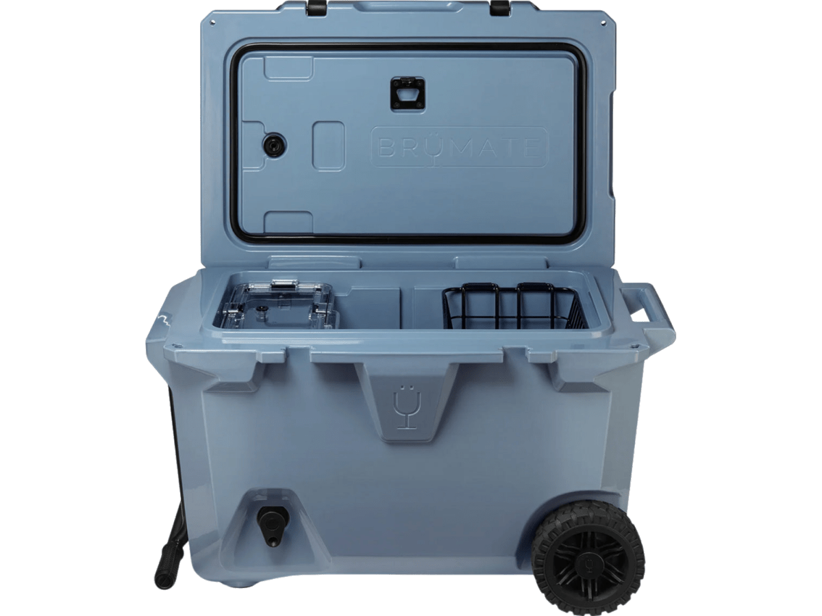 55 Qt. BrüMate BrüTank Rolling Cooler - Rolling Coolers - SwagWear