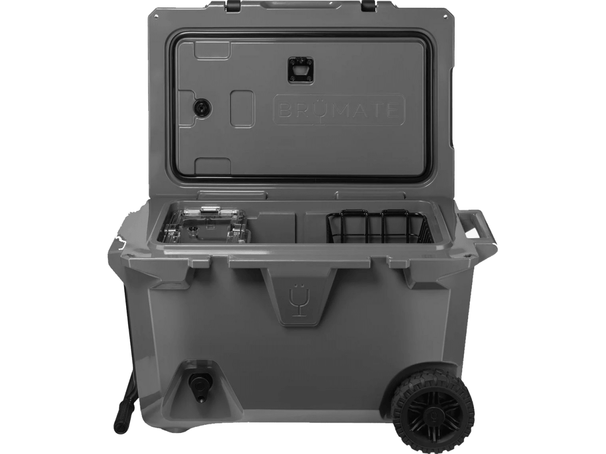 55 Qt. BrüMate BrüTank Rolling Cooler - Rolling Coolers - SwagWear