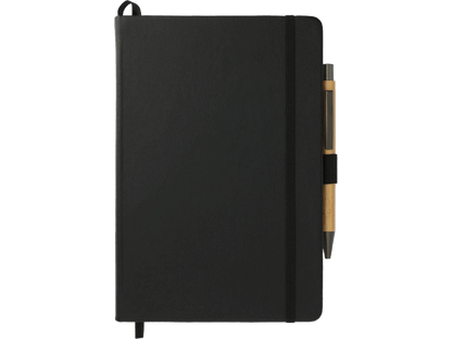 5.5" x 8.5" Cactus Leather Bound Journal Set - Journal Sets - SwagWear