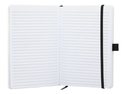 5.5" x 8.5" FSC® Recycled Bamboo Fiber Bound Notebook - Journals - SwagWear