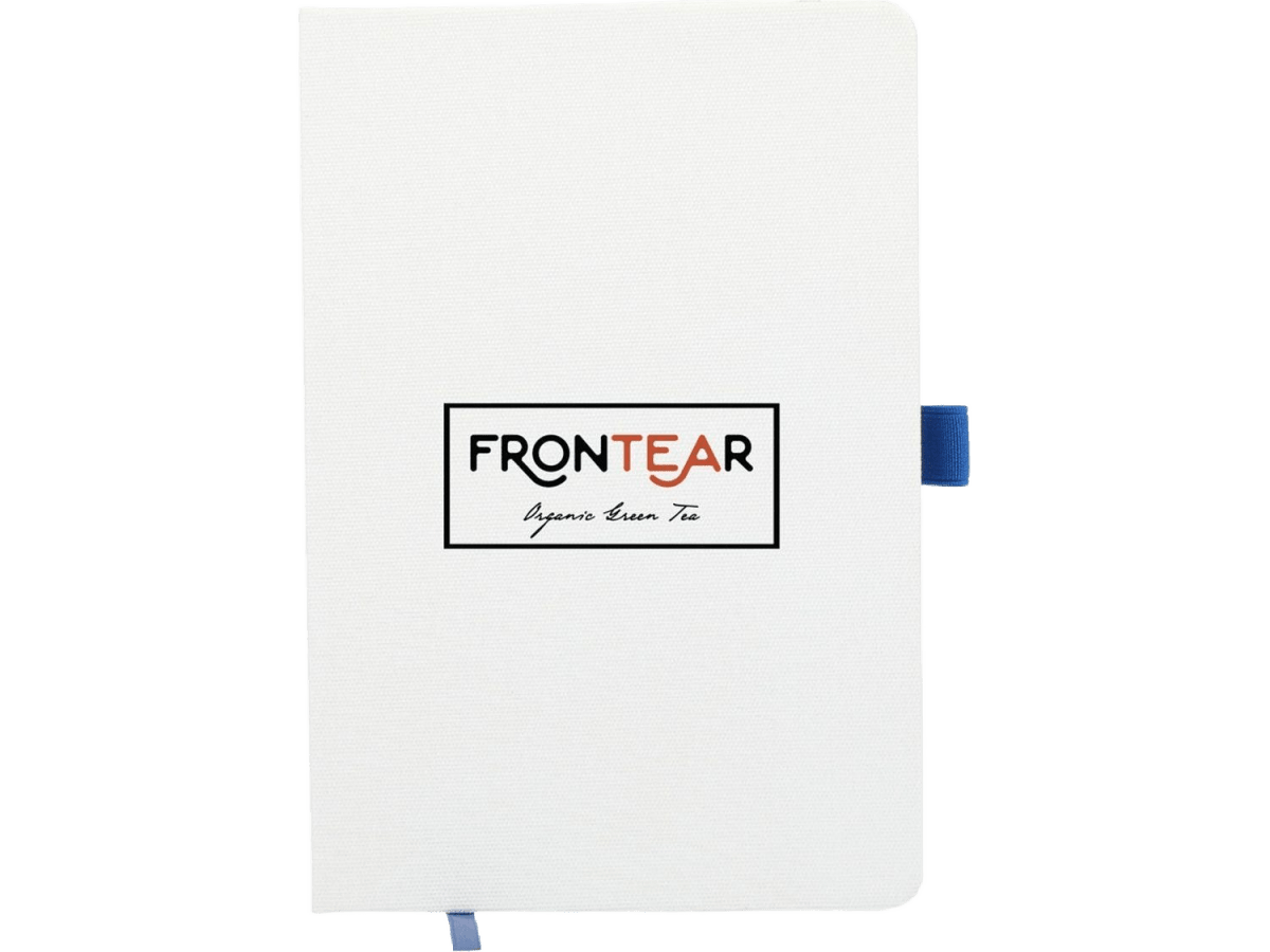 5.5" x 8.5" FSC® Recycled Bamboo Fiber Bound Notebook - Journals - SwagWear