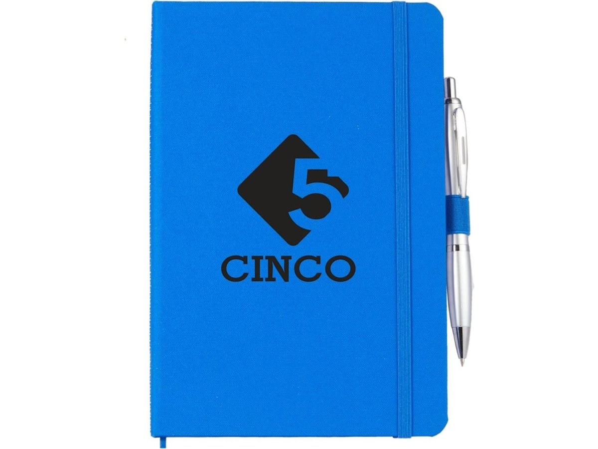 5.5" x 8.5" FSC® Recycled Marine Bound Journal - Journals - SwagWear