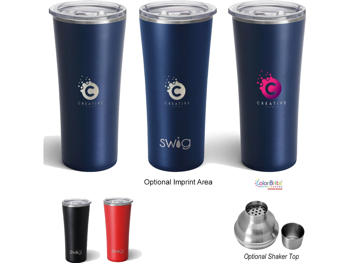 22 Oz. Swig Life™ Stainless Steel Tumbler