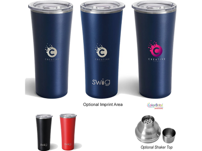 22 Oz. Swig Life™ Stainless Steel Tumbler