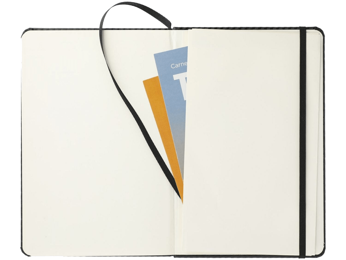 5.5"x 8.5" FSC® Mix Ambassador Carbon Fiber Journal - Journals - SwagWear