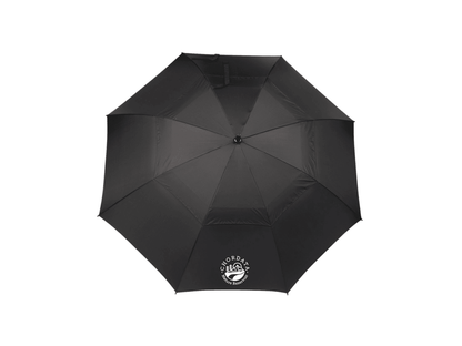 58" Recycled Golf Umbrella with Wooden Handle - Golf Umbrellas - SwagWear