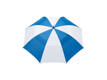 58" Recycled Golf Umbrella with Wooden Handle - Golf Umbrellas - SwagWear