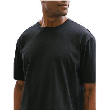 Man in olive tee with white background |Color:Olive