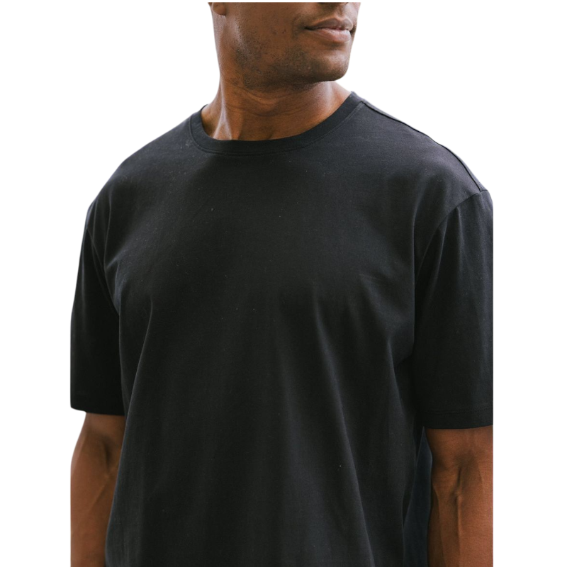 Man in olive tee with white background |Color:Olive
