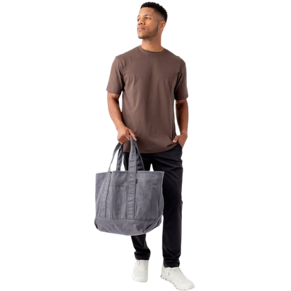 Man in olive tee with white background |Color:Olive