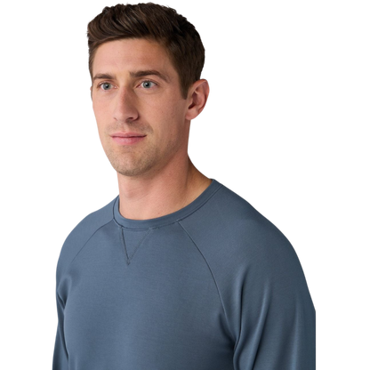 Cozy Earth Men's Ultra-Soft Bamboo Pullover Crew