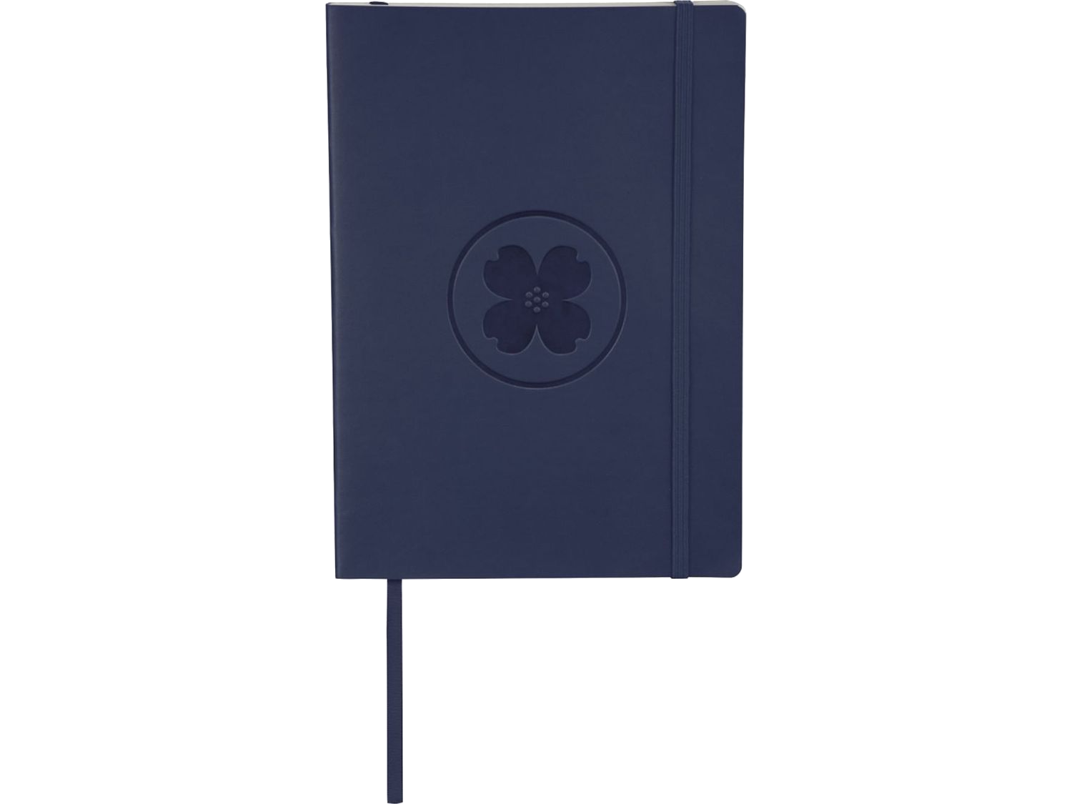 6.75’’ x 9.5’’ FSC® Mix Pedova™ Large Soft Journal - Navy - Large Journals