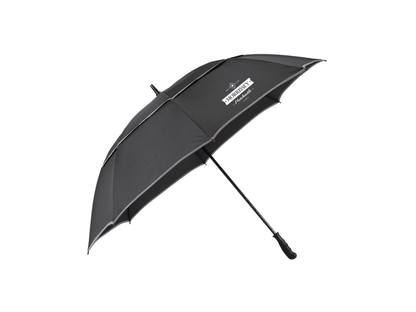 62" RPET Golf Umbrella w/ Reflective Trim - Golf Umbrellas - SwagWear