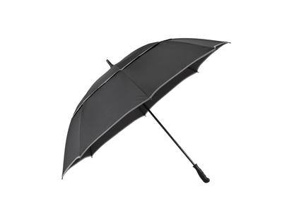 62" RPET Golf Umbrella w/ Reflective Trim - Golf Umbrellas - SwagWear