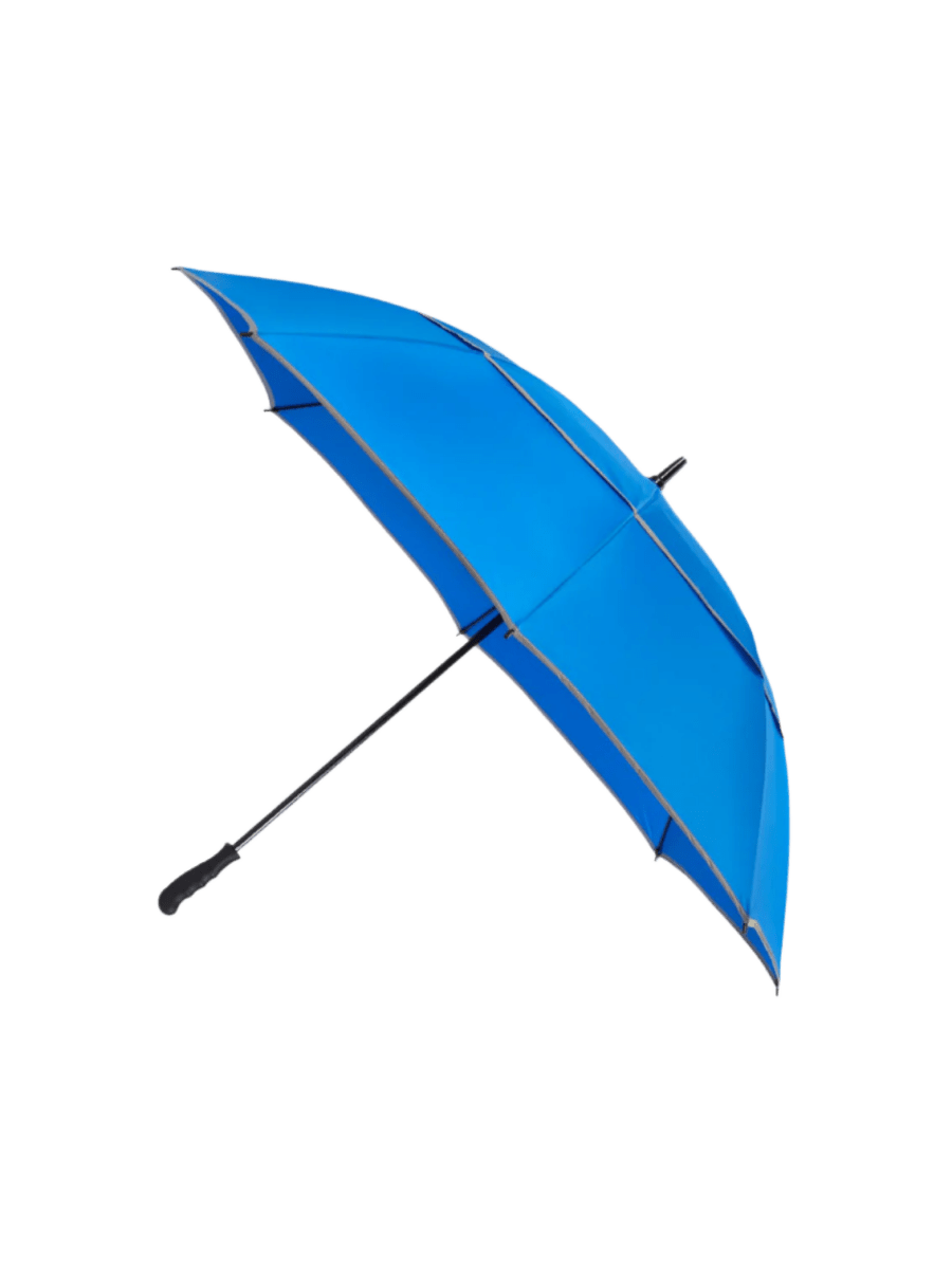 62" RPET Golf Umbrella w/ Reflective Trim - Golf Umbrellas - SwagWear