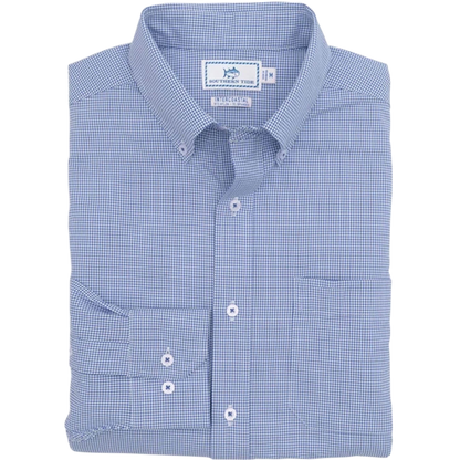 Southern Tide Men's Gameday Gingham Sport Shirt