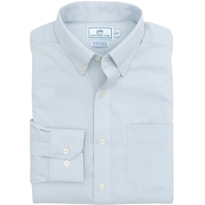 Southern Tide Men's Gameday Gingham Sport Shirt