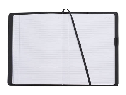 7’’ x 10’’ Cross® Refined Refillable FSC® Notebook - Black - Refillable Notebook