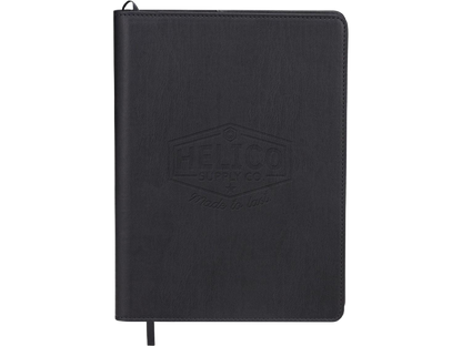 7’’ x 10’’ Cross® Refined Refillable FSC® Notebook - Black - Refillable Notebook