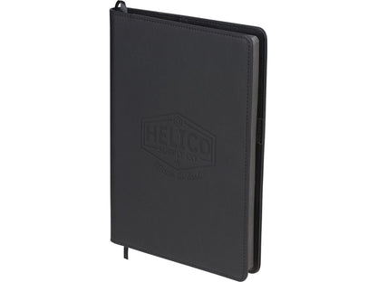 7’’ x 10’’ Cross® Refined Refillable FSC® Notebook - Black - Refillable Notebook
